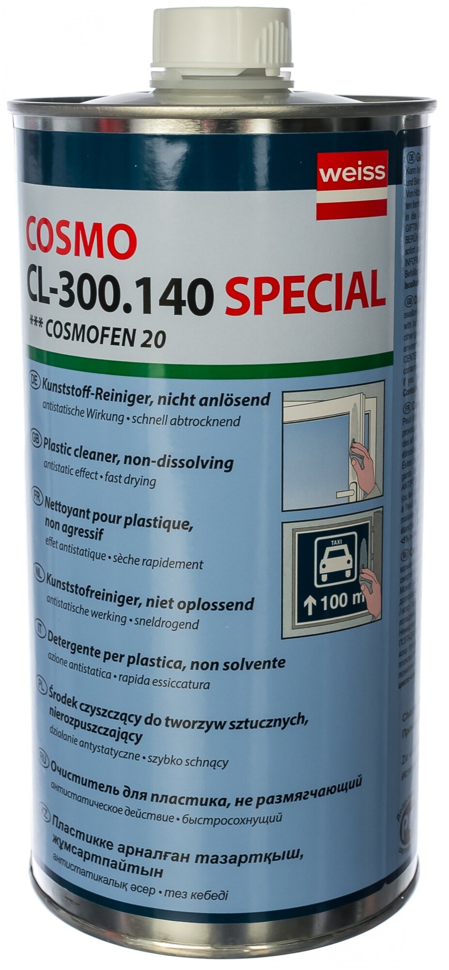 Очиститель для ПВХ COSMOFEN 20 1 л CL-300.140