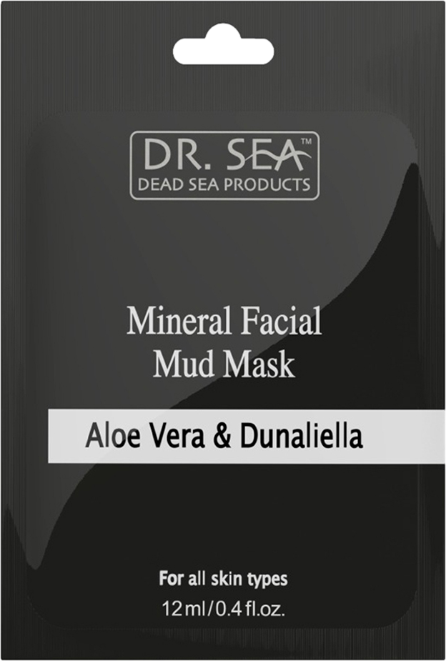 Dr.Sea Грязевая маска минеральная с алоэ вера и дуналиеллой 12 мл 1 шт