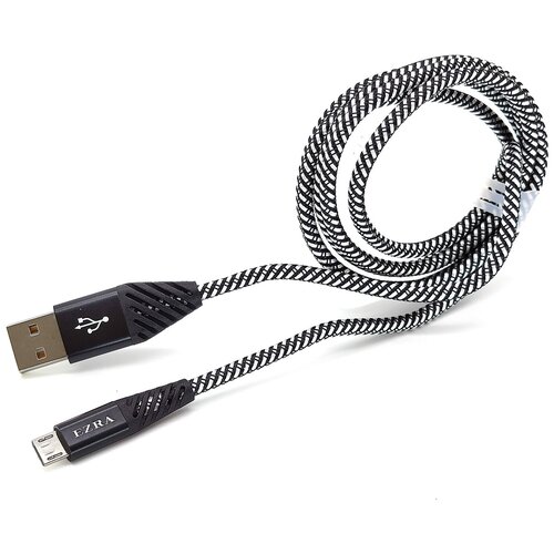 Кабель для зарядки EZRA DC50 USB 3А (microUSB) 1.2м