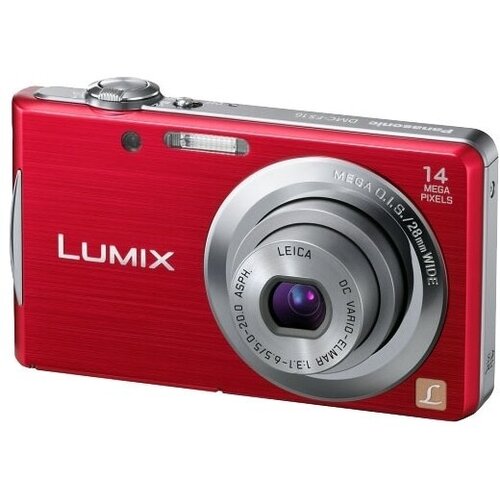 Фотоаппарат Panasonic Lumix DMC-FS16 красный 2495000₽