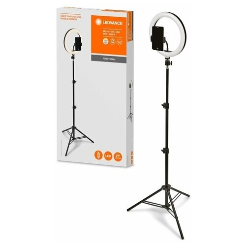 MOBILE CAMERA LIGHT RING 2100 USBклипса для моб24м штатив - светильникк для сэлфи LEDVANCE 524600₽