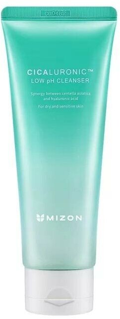 MIZON CICALURONIC LOW pH CLEANSER Пенка для умывания с экстрактом центеллы азиатской и гиалуроновой кислотой