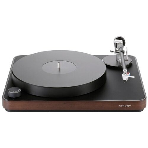 Проигрыватели винила Clearaudio Concept MC/S Wood, Black/Dark Wood проигрыватели винила vpi prime 21