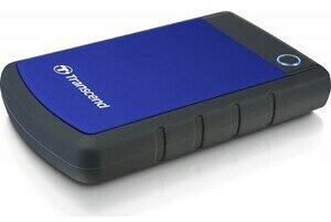 Жесткий диск Transcend USB 3.0, 1Tb, TS1TSJ25H3B StoreJet 25H3 (5400rpm) 2.5", синий