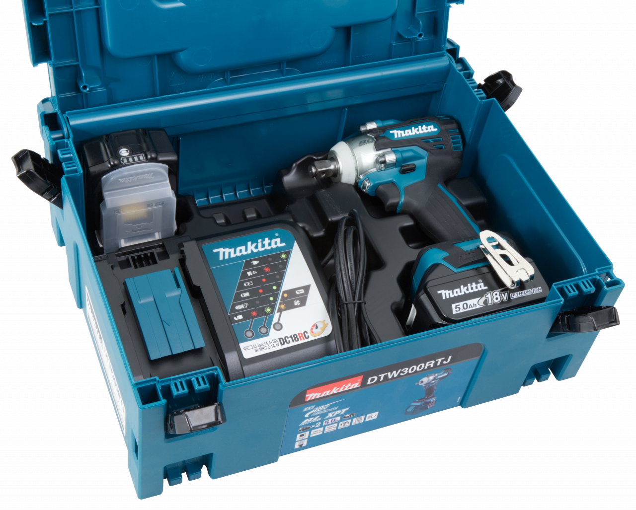 Аккумуляторный гайковерт Makita DTW300RTJ - фото №5