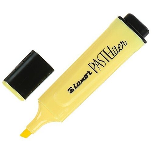 Luxor Маркер текстовыделитель Luxor Pasteliter, 5.0 мм, пастельный жёлтый