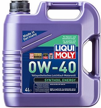 2451-7536 LIQUI MOLY Synthoil Energy 0W-40 - 4 л