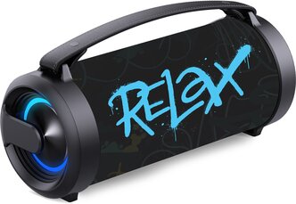 Колонки компьютерные/Акустическая 2.0 Smartbuy RELAX, 20Вт, Bluetooth, MP3, FM-радио, принт (арт.SBS-5390)