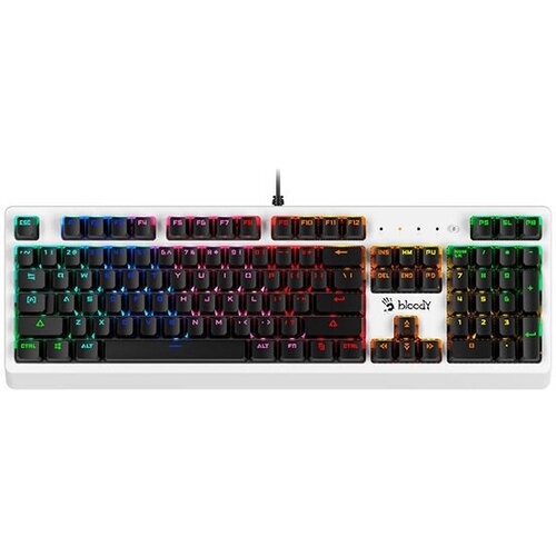 Клавиатура A4Tech Bloody B810RC WHITE Белая 556900₽