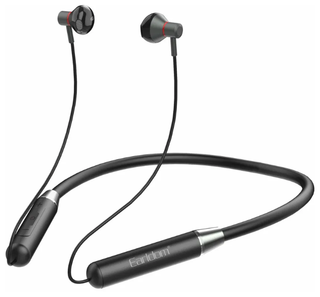 Беспроводные наушники Earldom ET-BH66 Sport Bluetooth внутриканальные, чёрные