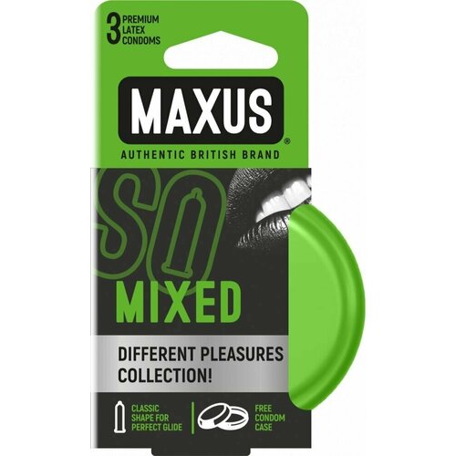 Презервативы в железном кейсе MAXUS Mixed - в упаковке презервативы maxus mixed 15 шт