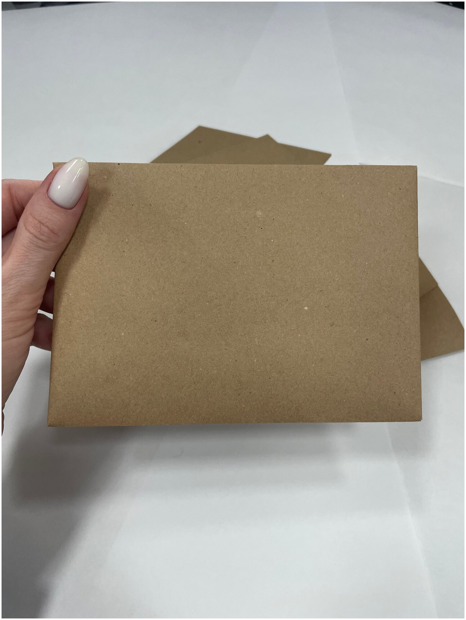 Набор конвертов А7, бумага крафт, 60 гр. (50 штук)
