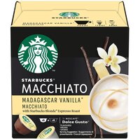 Кофе в капсулах Starbucks Madagascar Vanilla Macchiato для Nescafe Dolce Gusto, 12 кап. в уп, 1 уп.