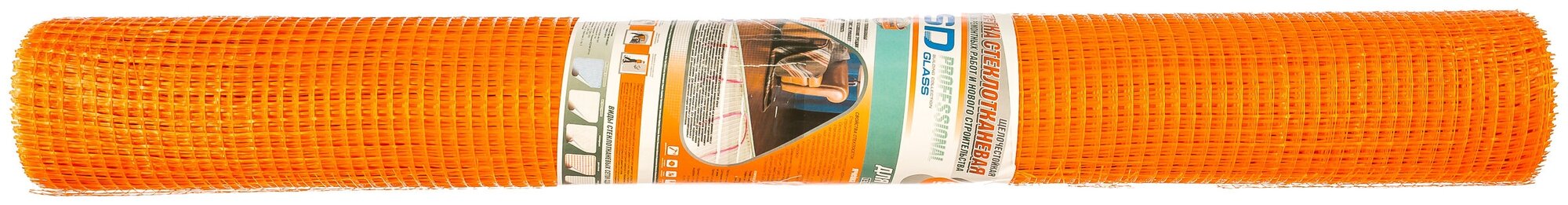 фото Стеклотканевая сетка SDM Для стяжки SD-GLASS Professional 1м х 20м 00-00003916 15987594