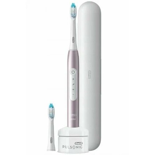 звуковая зубная щетка Oral-B Pulsonic Slim Luxe 4500 розовое золото 859000₽