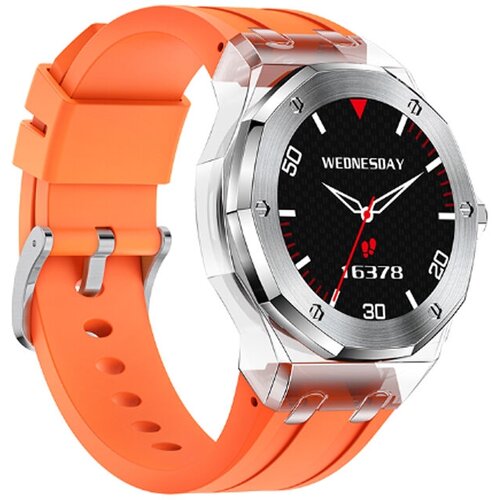 Часы умные HOCO, Y13, bluetooth 5.0, водонепроницаемые, цвет: оранжевый