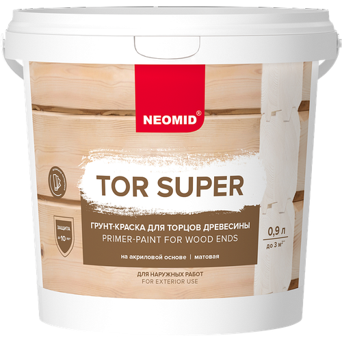 Грунт-краска Neomid TOR SUPER База А 2,7 л