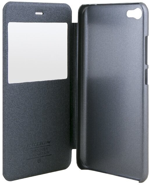 Чехол-книжка Nillkin для Xiaomi Redmi Note 5A, полиуретан, серый - фото №12