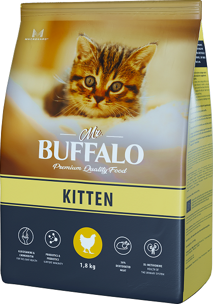 Сухой корм для кошек Mr.BUFFALO Kitten с курицей