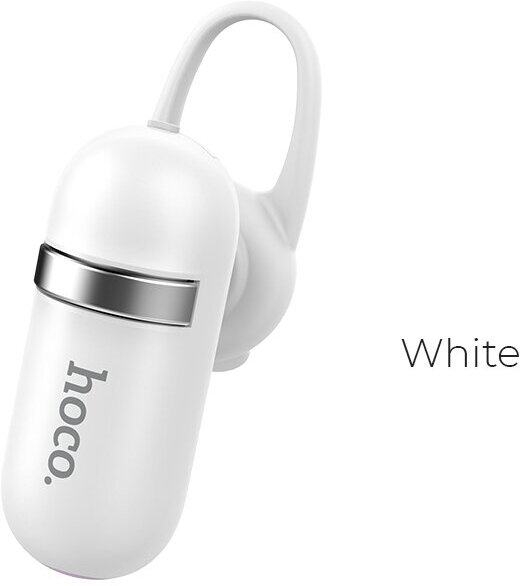 Беспроводные наушники HOCO E40 Surf sound, Bluetooth, 50 мАч, белый, подсветка
