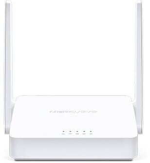 Wi-Fi роутер MERCUSYS MW300D N300 10/100BASE-TX/ADSL белый