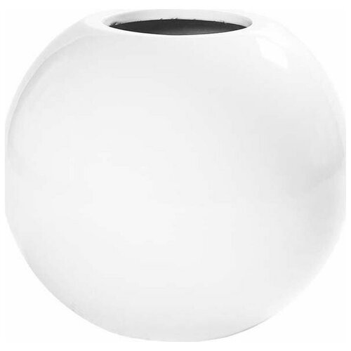 Кашпо BETH d 31 h 25 см белый глянцевый, шт