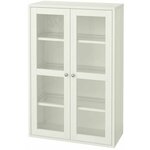 HAVSTA Витрина 303.886.36 (81х35х123) Белый IKEA - изображение