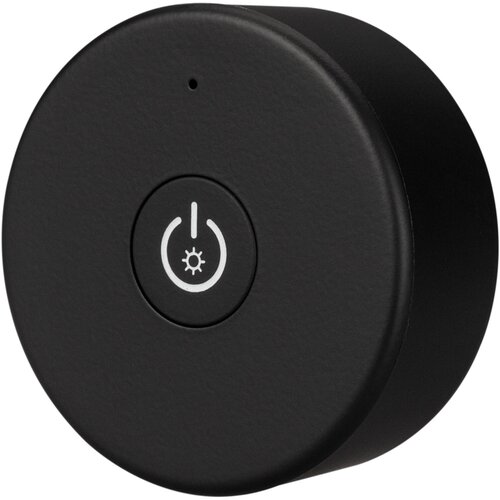 Панель Knob SMART-P87-DIM Black (3V, 1 зона, 2.4G) (ARL, IP20 Пластик, 5 лет) arlight панель knob smart p87 dim silver 3v 1 зона 2 4g ip20 пластик 5 лет 031622 7 шт