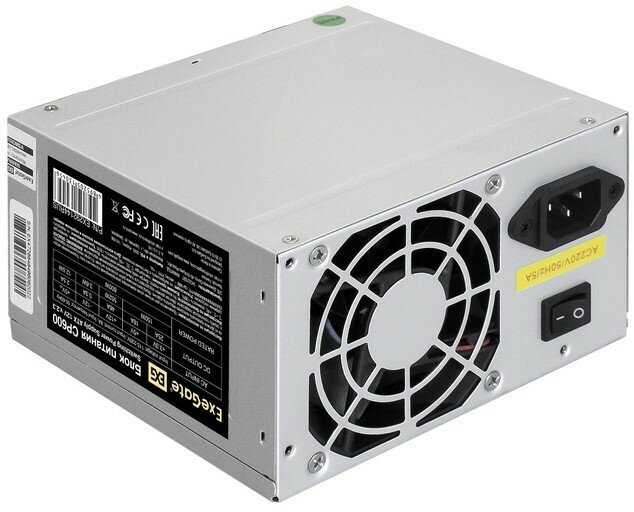 Блок питания Exegate ATX-CP600 600W