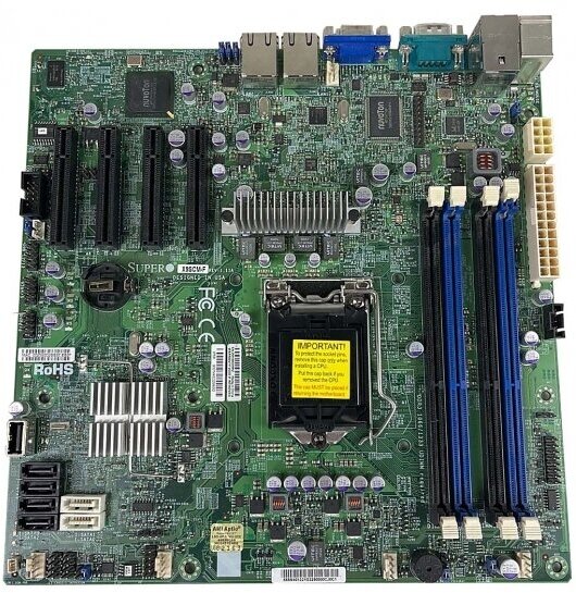 Материнская плата SuperMicro X9SCM-F Socket 1155