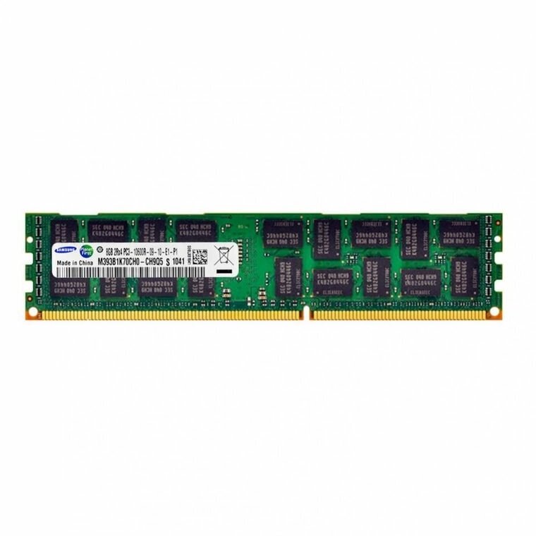 Модуль памяти DDR3 8Gb Samsung M393B1K70CH0-CH9 PC3-10600 1333Mhz ECC REG x4 CL 9-9-9 1,5V Dual Rank