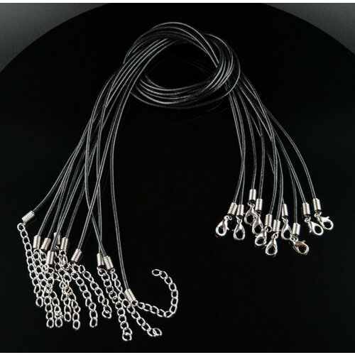 Шнур длина 50 см черный 590₽