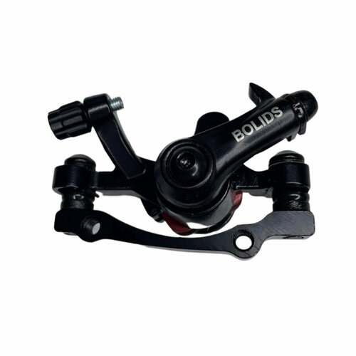 фото Тормоз дисковый механический f-160/r-140 bolids калипер механических тормозов колодки в комплекте нет бренда