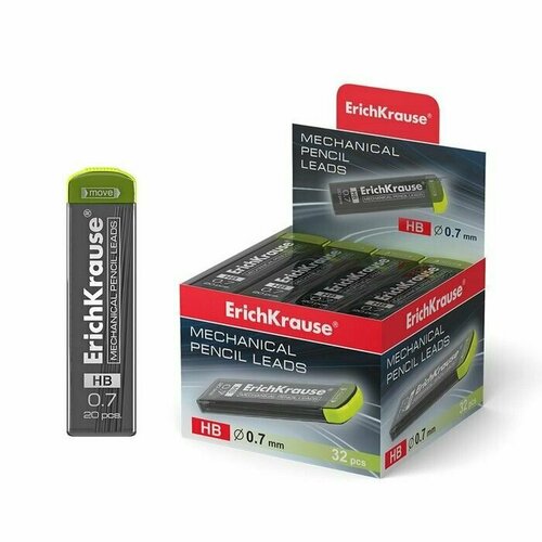 Набор грифелей для механических карандашей HB 07 мм ErichKrause Megapolis Concept 461₽