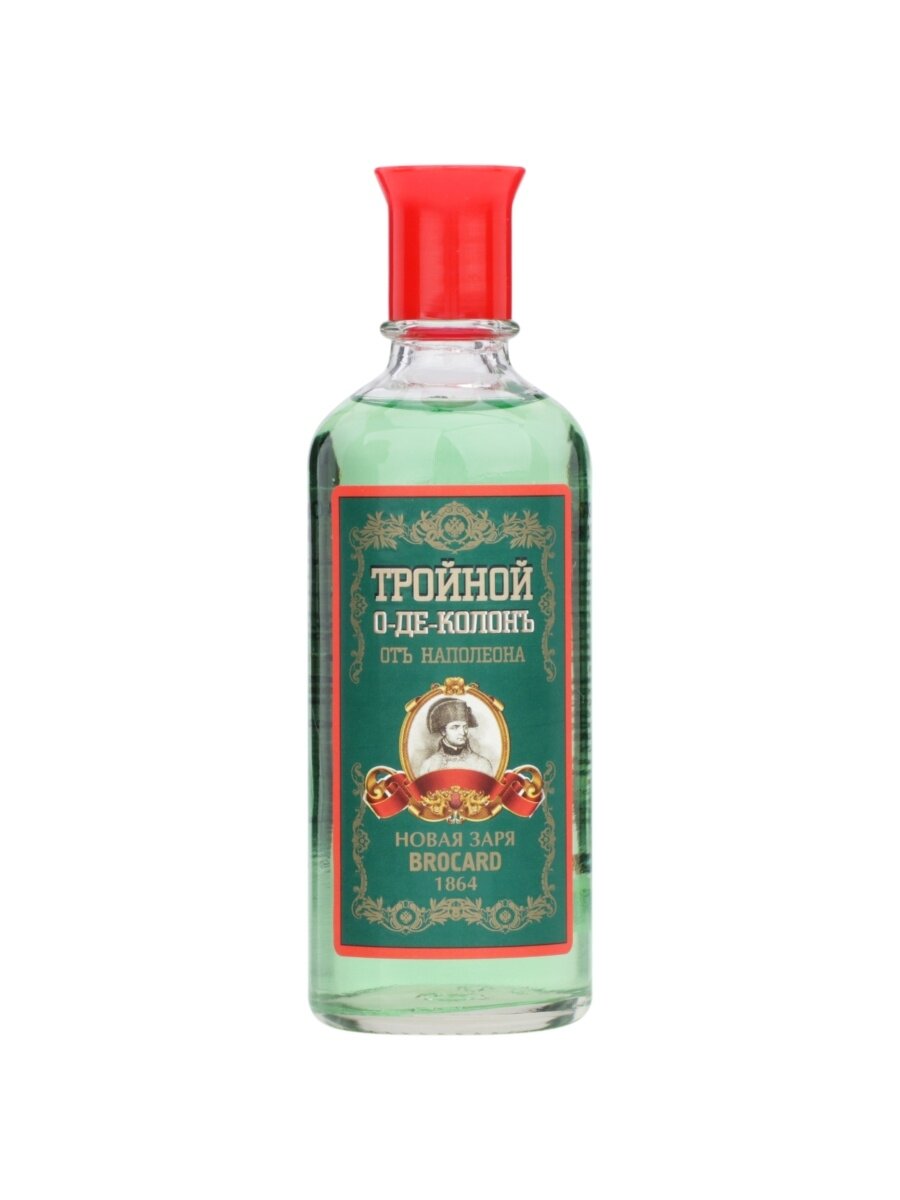 Новая Заря   Тройнoй от Напoлеона   одеколон  флакон 100 мл 