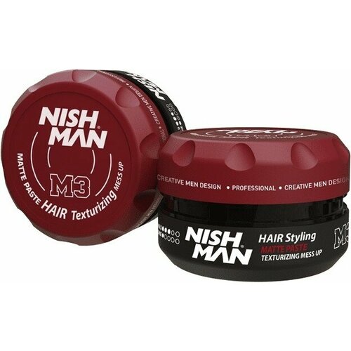 NISHMAN паста для волос HAIR TEXTURIZING MESS UP M3, 30 мл