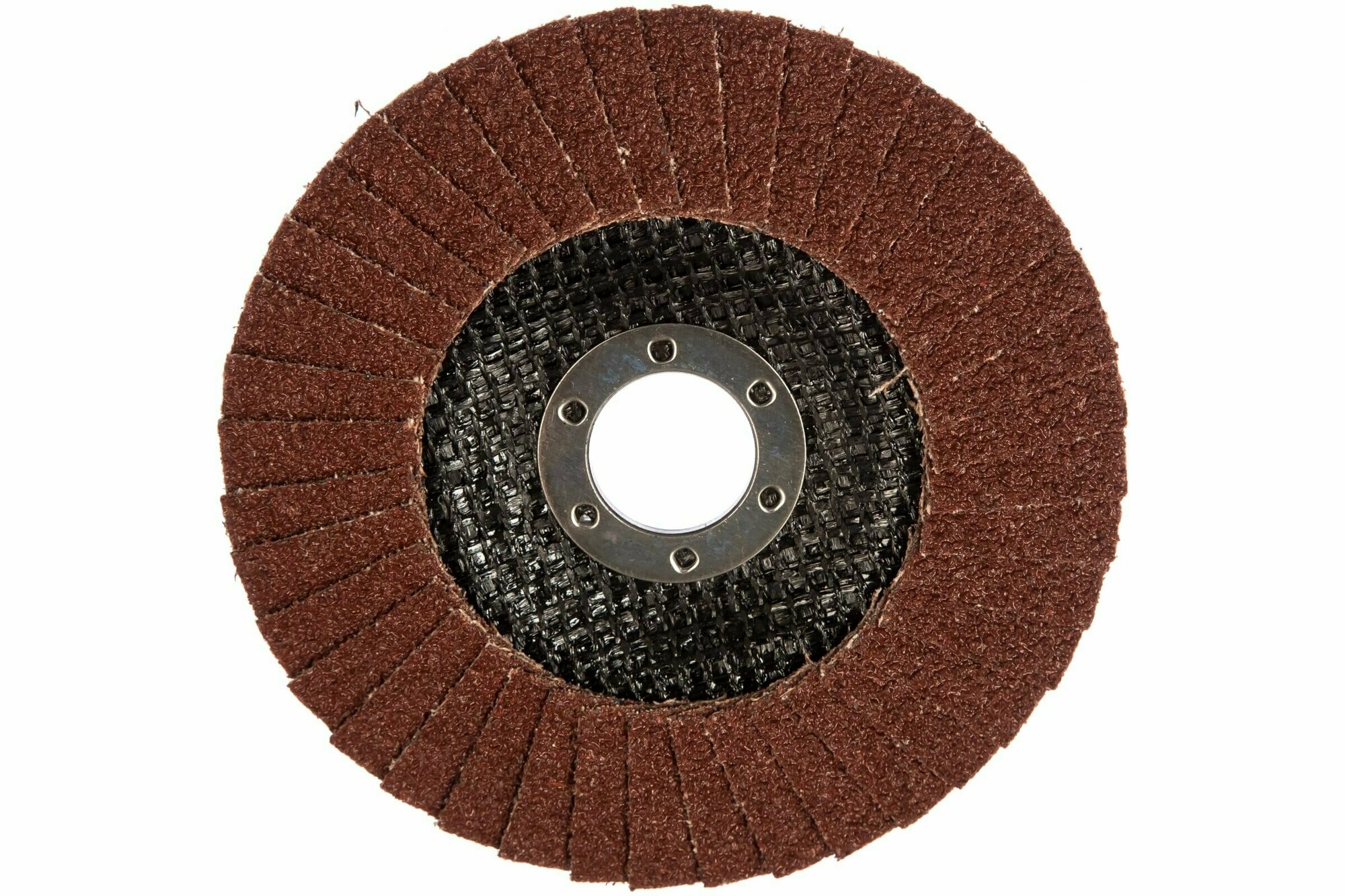Лепестковый торцевой шлифовальный круг Р100, 125х22.2 мм