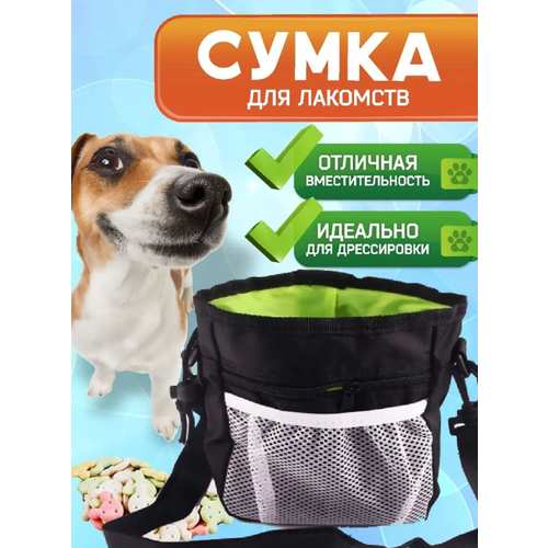 сумка сумочка для лакомств для прогулок с собакой сумка для животных для дрессировки цвет черный Сумка, сумочка для лакомств, для прогулок с собакой, сумка для животных, для дрессировки, цвет черный