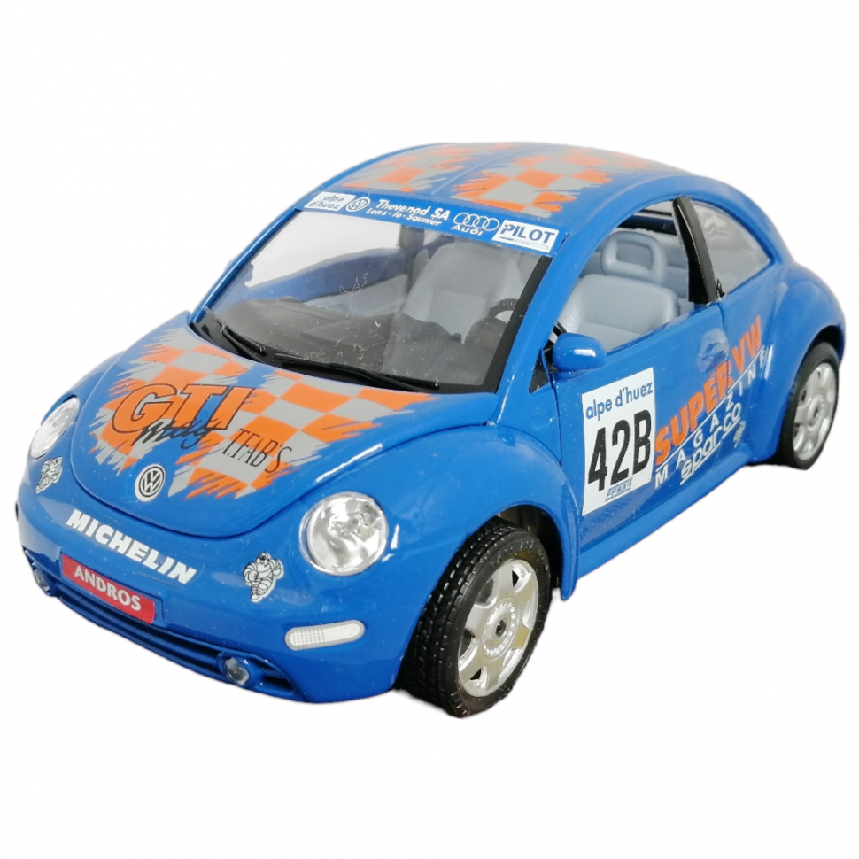 Volkswagen New Beetle 1:24 коллекционная металлическая модель автомобиля Bburago