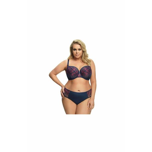 Бюстгальтер  Gorsenia, чашка мягкая, размер 80E, синий