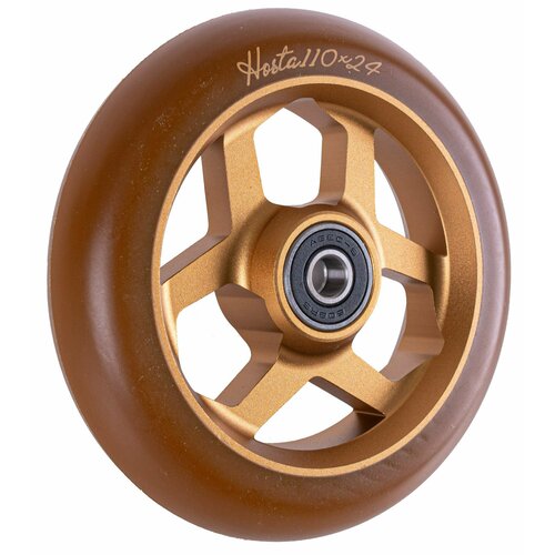 фото Колесо для самоката x-treme 110*24мм, hosta, brown techteam