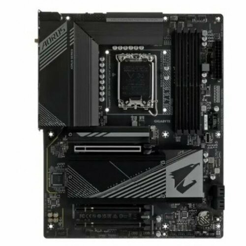 Материнская плата Gigabyte B760 AORUS ELITE AX Soc-1700 Intel B760 4xDDR5 ATX AC97 8ch71 25Gg RAIDHDMIDP 2140500₽