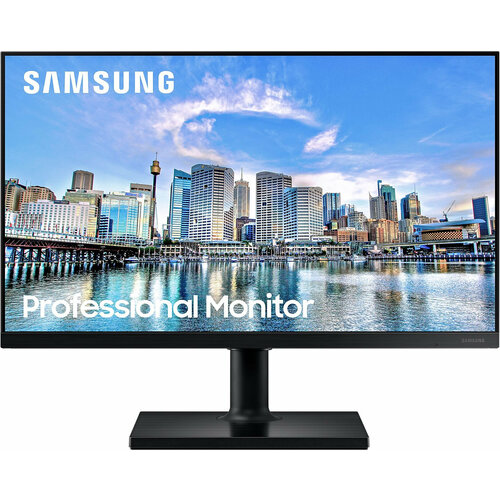 Монитор Samsung 24 F24T450FZI черный IPS LED 169 HDMI MM матовая HAS Piv 250cd 178гр178гр 1920x1080 75Hz DP FHD USB 4кг 2045000₽