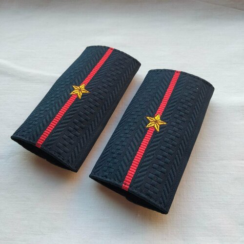 Фальшпогоны-муфты младшего офицерского состава Полиции (МВД РФ) (лейт) бел