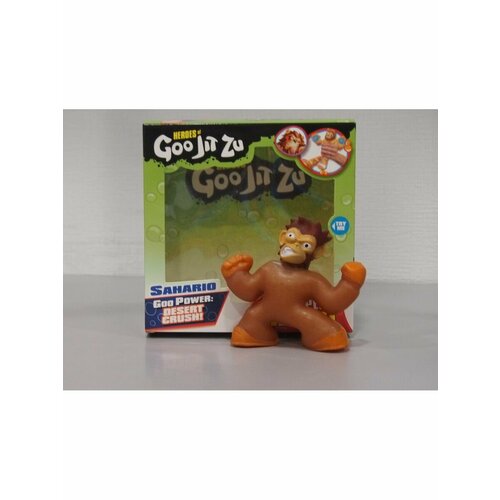 фото Игрушка антистресс, гуджитсу, обезьяна - симиан, коричневый китай