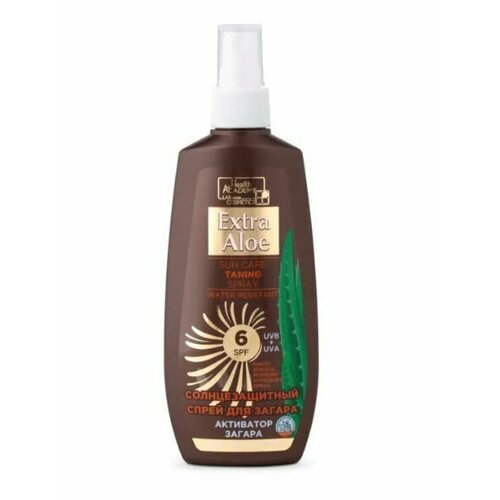 Family Cosmetics Спрей Для Загара Spf 6, Extra Aloe, 150 мл