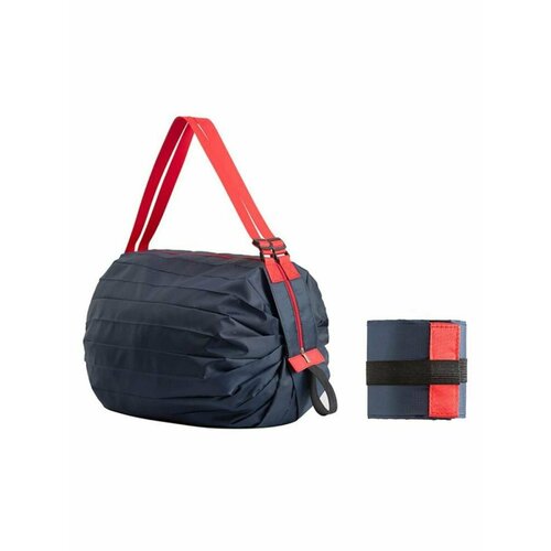 Сумка шоппер , фактура гладкая, темно-синий