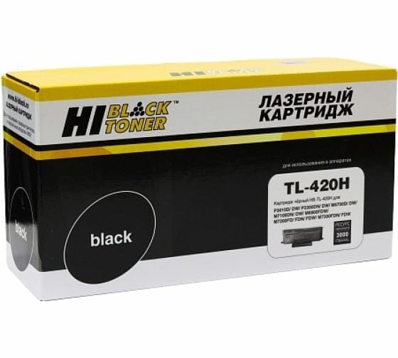 Картридж Hi-Black HB-TL-420H, черный, 3000 страниц, совместимый для Pantum M6700/P3010