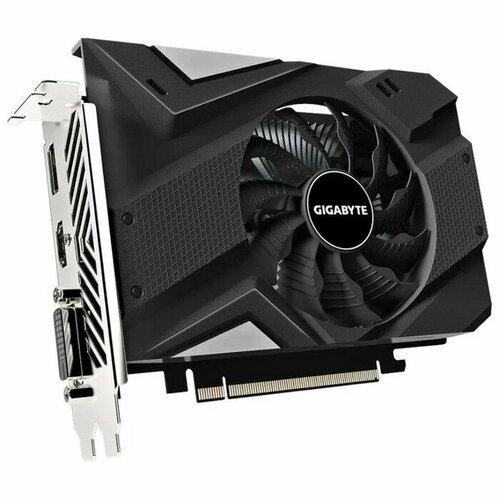 GIGABYTE Видеокарта Gigabyte GEFORCE GTX1650 4 Гб 128bit GDDR6 DVI HDMI DP 3182900₽