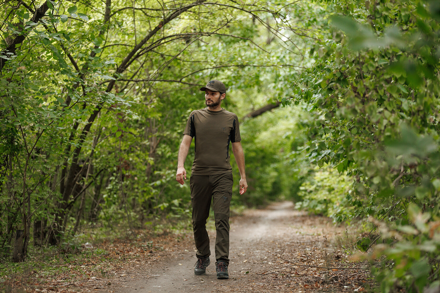 Футболка Taigan Wanderer Olive — фото 1